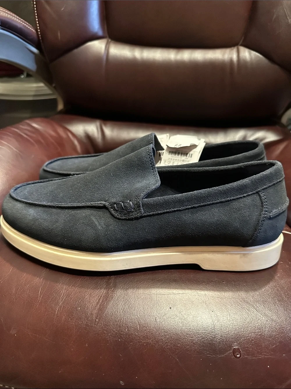 Men’s Zara Casual Leather Loafers - Picture 2 of 16